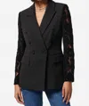 Cami Nyc Lucero Double Breasted Blazer In Black In Black