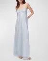 CAMI NYC MARCELINE FLORAL SILK MIDI SLIP DRESS