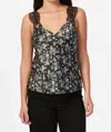 Cami Nyc Marlo Cami Tee In Black/white In Multi