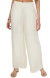 Cami Nyc Onur Wide Leg Merino Wool Sweater Pants In White
