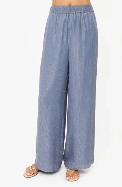 Cami Nyc Medina Wide Leg Metallic Chiffon Pants