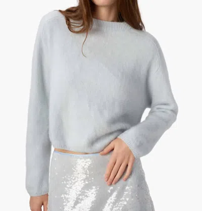 Cami Nyc Niall Cashmere Sweater In Mint In Blue