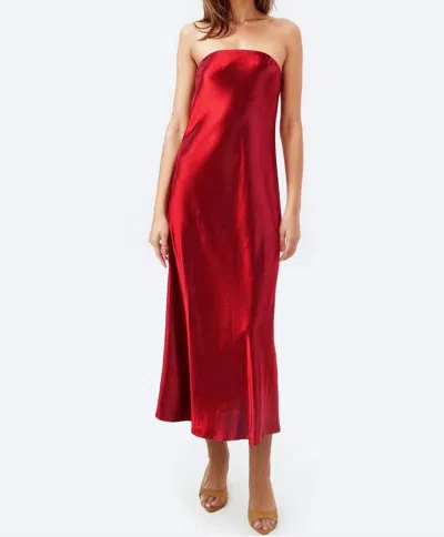 Cami Nyc Noelle Dress In Cardinal In Red