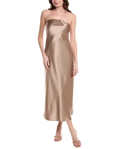 Cami Nyc Noelle Strapless Dress In Neutral