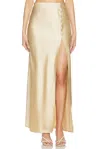 Cami Nyc Nolee Slit Skirt In Irish Cream In Multi