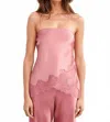 Cami Nyc Odessa Strapless Camisole In Elderberry In Pink