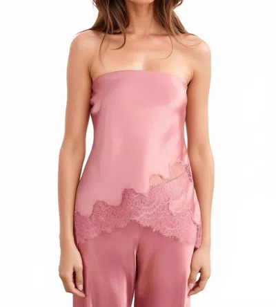 Cami Nyc Odessa Strapless Camisole In Elderberry In Pink