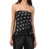 Cami Nyc Odessa Strapless Camisole In Polka-dot In Multi