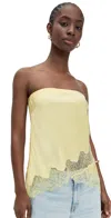 Cami Nyc Odessa Strapless Camisole Top In Yuzu