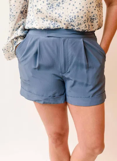 Cami Nyc Olga Short In Blue Floral