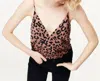 Cami Nyc Olivia Graphic Top In Leopard In Multi