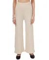 Cami Nyc Onur Wide Leg Merino Wool Sweater Pants In Cannoli