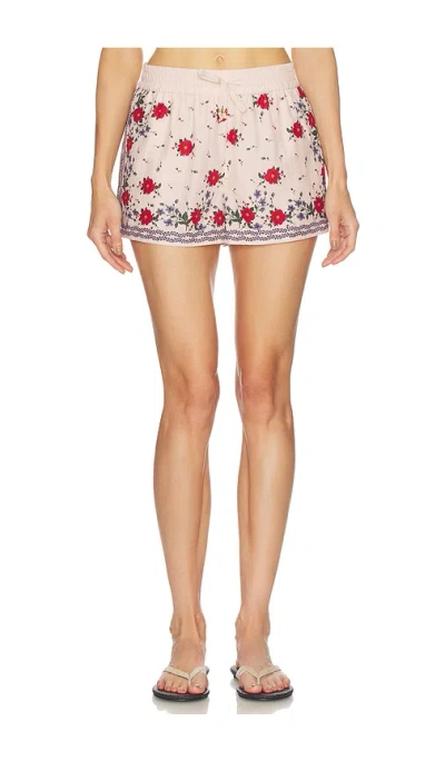 Cami Nyc Oslo Silk Cotton Short In Multi
