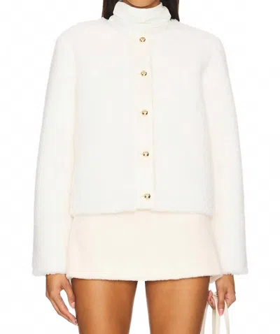 Cami Nyc Pavan Jacket In Ecru In White