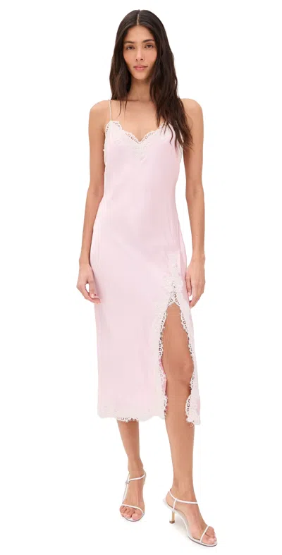 Cami Nyc Peride Silk Dress Dogwood In Pink