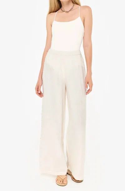 Cami Nyc Positano Pant In Macadamia In White