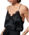 CAMI NYC RACER CHARMEUSE CAMISOLE