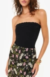 Cami Nyc Rama Lace Trim Rib Strapless Top