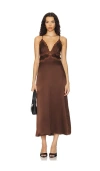 Cami Nyc Roya Dress In Mocha