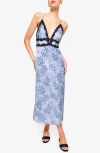 Cami Nyc Roya Floral Silk Midi Slipdress In Primavera Shadow