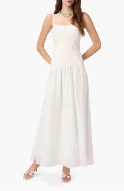 Cami Nyc Salerno Corset Maxi Dress In Brown