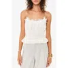 Cami Nyc Sanika Peplum Linen Camisole