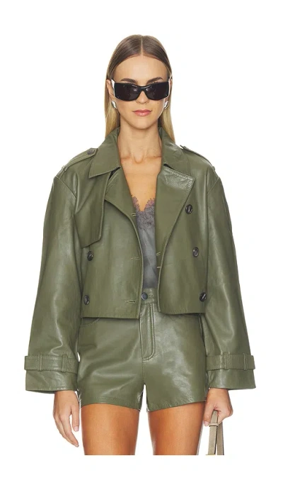 Cami Nyc Saskia Jacket In Green