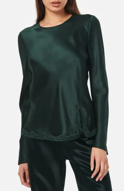 Cami Nyc Shira Silk Charmeuse Top In Holly