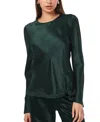 Cami Nyc Shira Silk Charmeuse Top In Holly