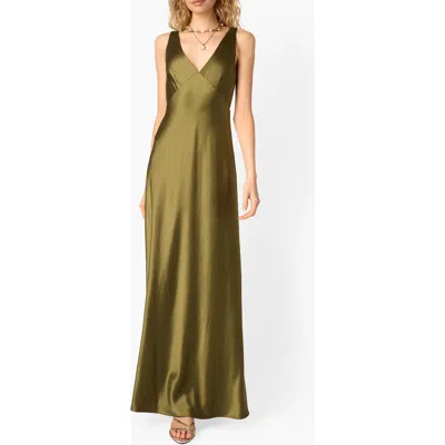 Cami Nyc Sinclaire Maxi Sundress In Green