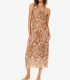 Cami Nyc Sintra Crochet Midi Dress In Brown In Brown