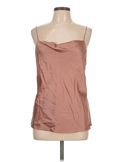 Pre-owned Cami Nyc Sleeveless Blouse In Brown