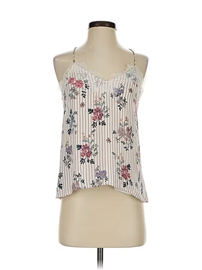 Pre-owned Cami Nyc Sleeveless Blouse In White