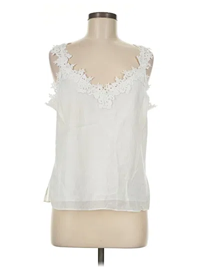 Pre-owned Cami Nyc Sleeveless Blouse In White