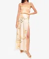 Cami Nyc Slit Skirt In Daylily In Pink
