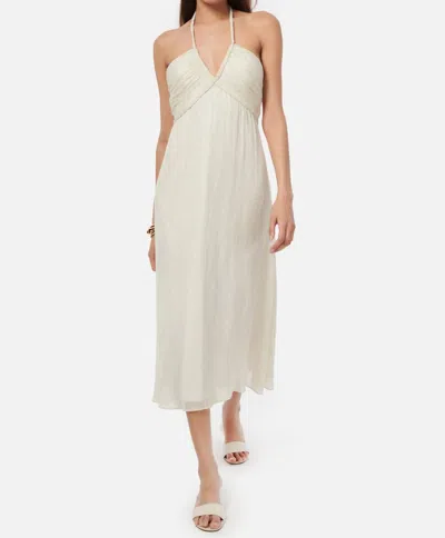 Cami Nyc Sonoma Halter Midi Dress In White In Neutral