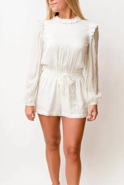 Cami Nyc Sophia Romper In White