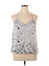 Cami Nyc Tank Top Silver Halter Neckline Tops In Gray