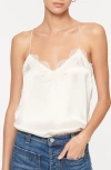 Cami Nyc Rivera Lace Trim Camisole In White
