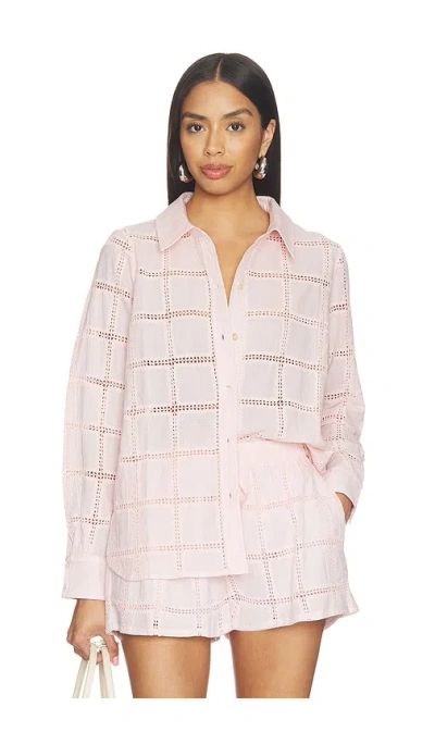 Cami Nyc Tomei Cotton Top In Animal Print