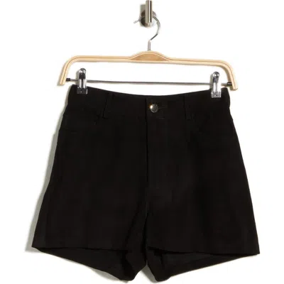 Cami Nyc Travis Suede Shorts In Black