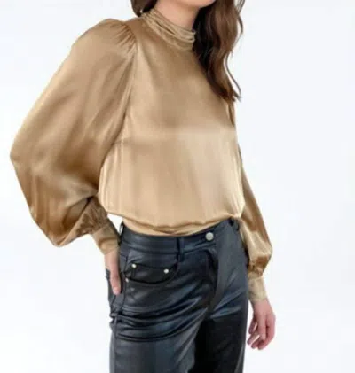 Cami Nyc Valencia Top In Cashew Gold In Multi
