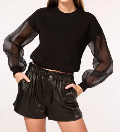 Cami Nyc Valeria Sweatshirt In Black