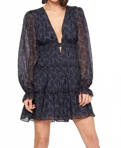 Cami Nyc Venezia Mini Dress In Stamped Floral