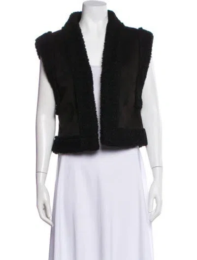 Pre-owned Cami Nyc Vest In Black