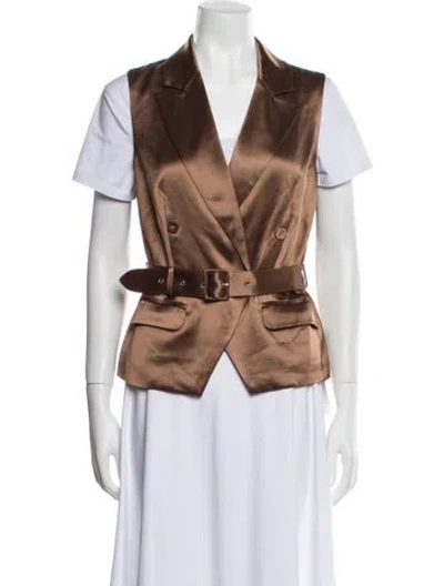 Pre-owned Cami Nyc Vest W/ Tags In Brown