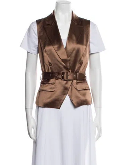 Pre-owned Cami Nyc Vest W/ Tags In Brown