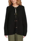Cami Nyc Wrenley Sequin Tweed Jacket In Black