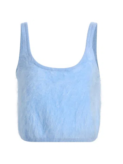 Cami Nyc Women's Ami Cashmere Tank In Blue
