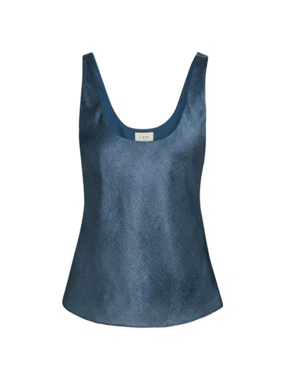 Cami Nyc Women's Andressa Silk Satin Cami In Blue